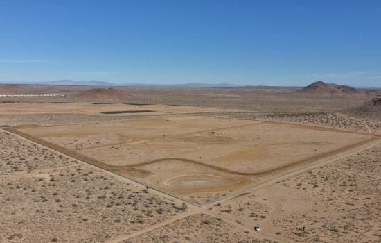 2.5 Acres located in Mojave, between Hwy 58 and 14, below Mojave Air & Space Port and Airplane Graveyard Viewpoint, zoned Limited Agriculture.