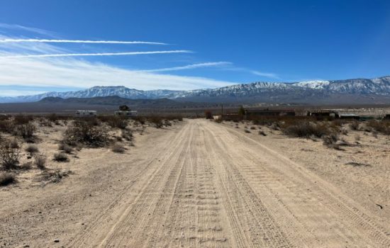 5 Acres in the Lucerne Valley area, zoned Residential, ELECTRIC